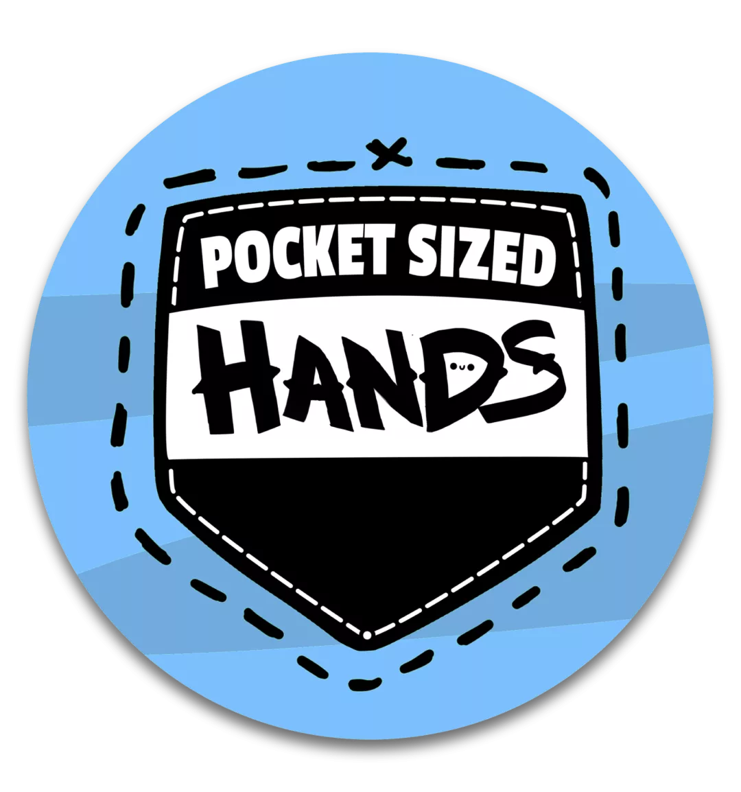 Pocket Sized Hands logo
