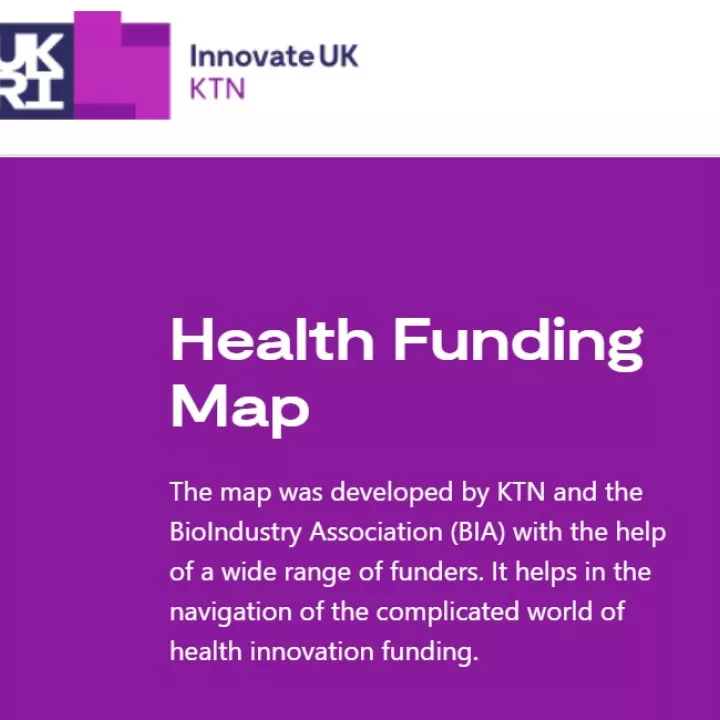 UKRI Health Funding map